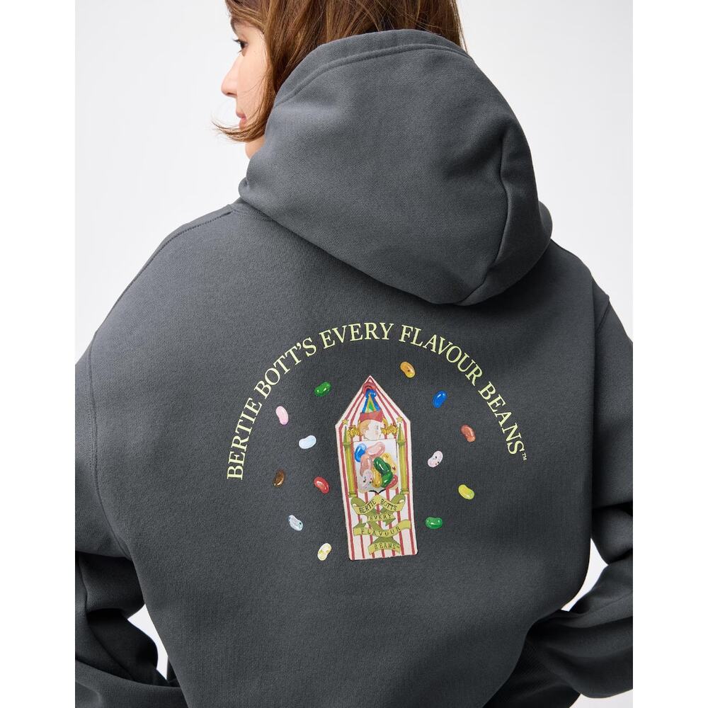 GU Harry Potter Honeydukes Heavy Weight Sweat Hoodie in Dark Gray